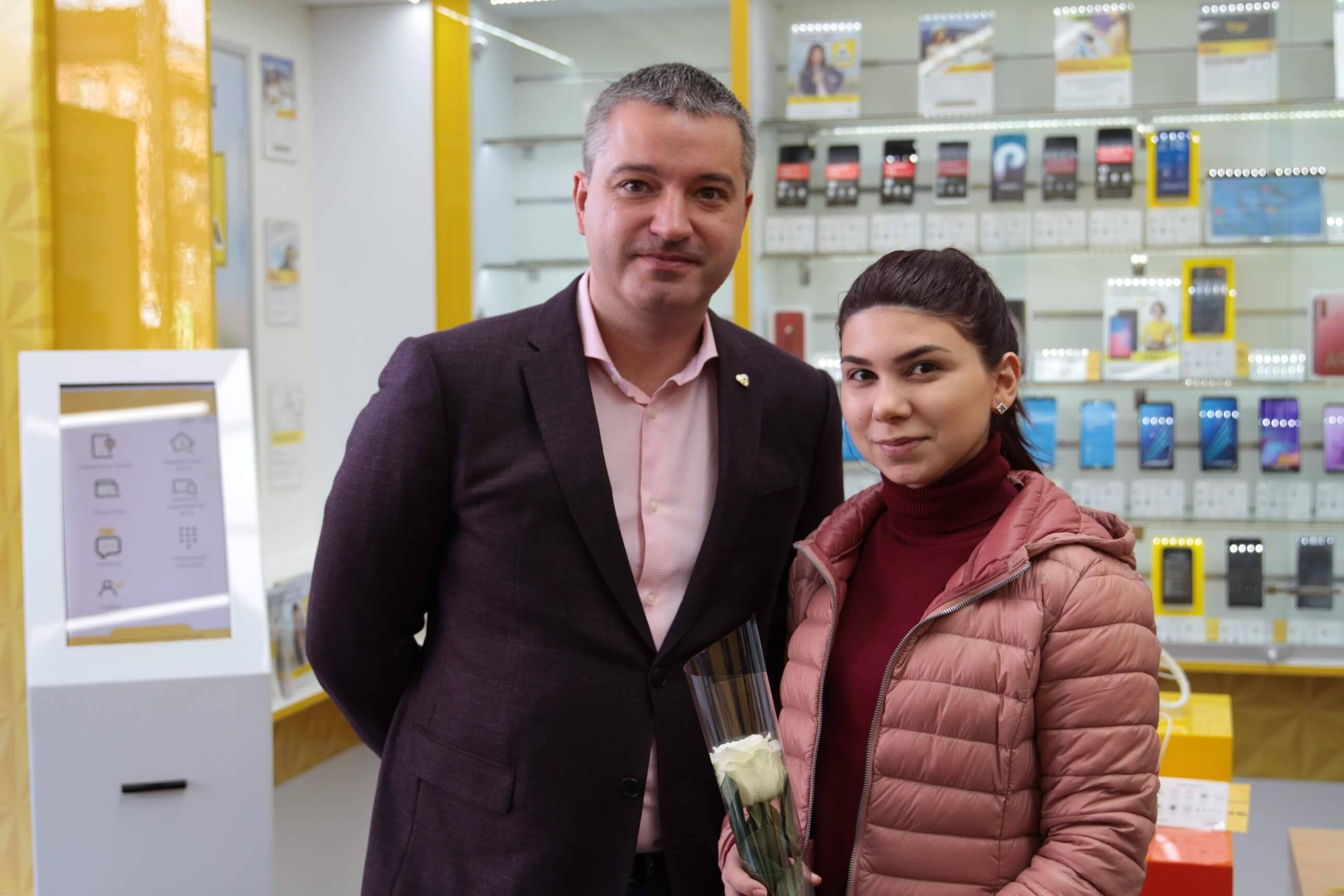 On the International Customer Day subscribers received another pleasant surprise in Beeline Stores