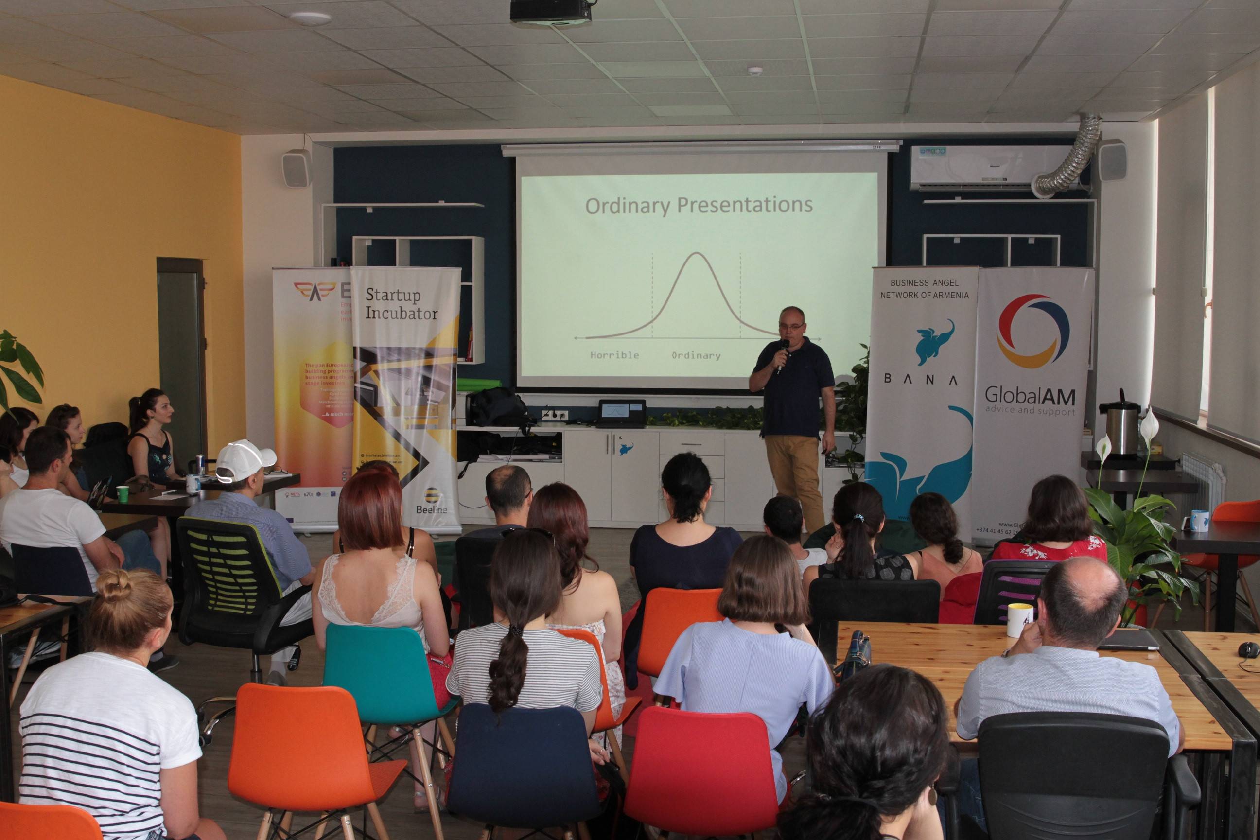 Beeline ստարտափ ինկուբատորը մի շարք վարպետության դասեր են անցկացնում միջազգային փորձագետները