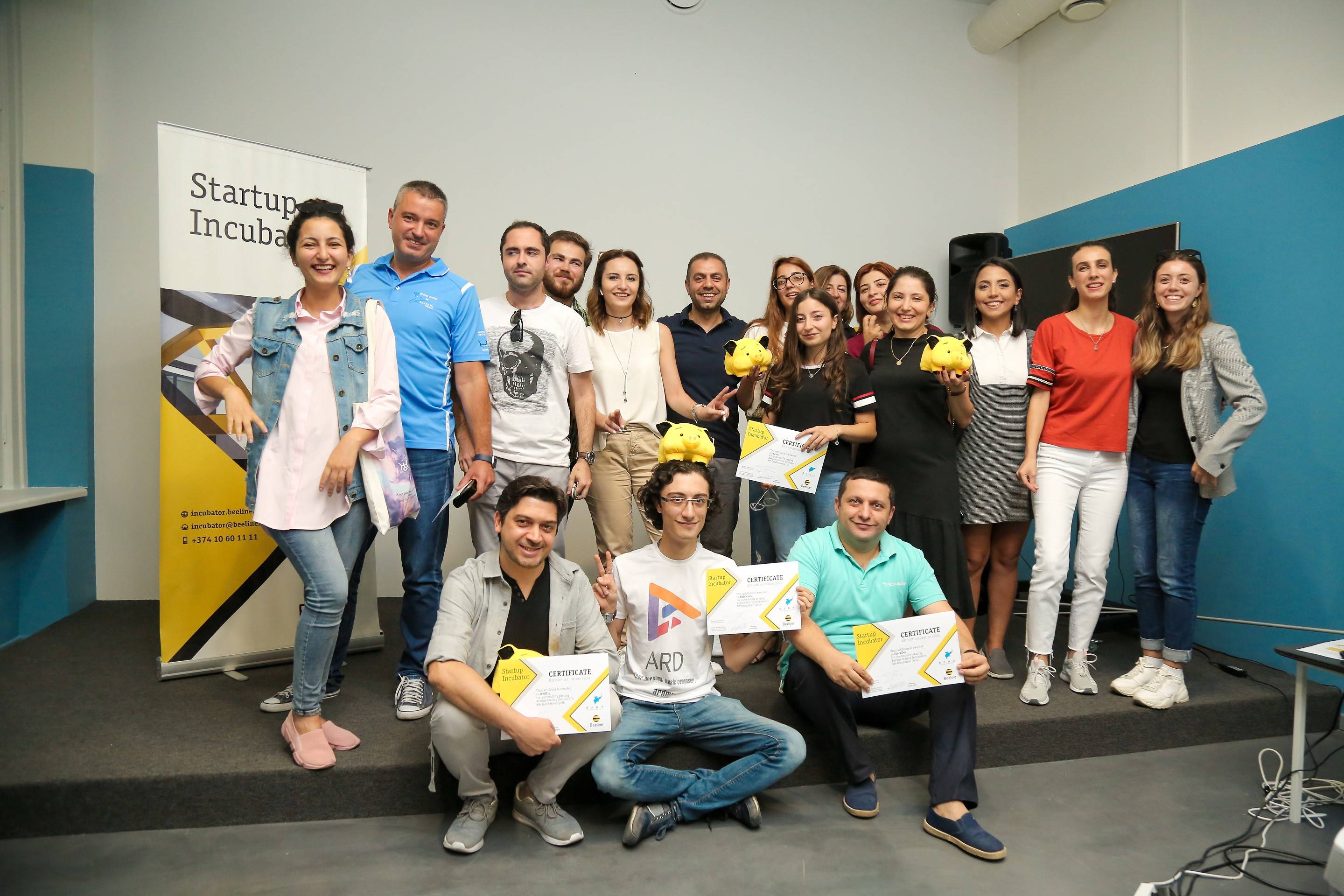 Beeline ստարտափ ինկուբատորում ավարտվեց 4-րդ շրջափուլը