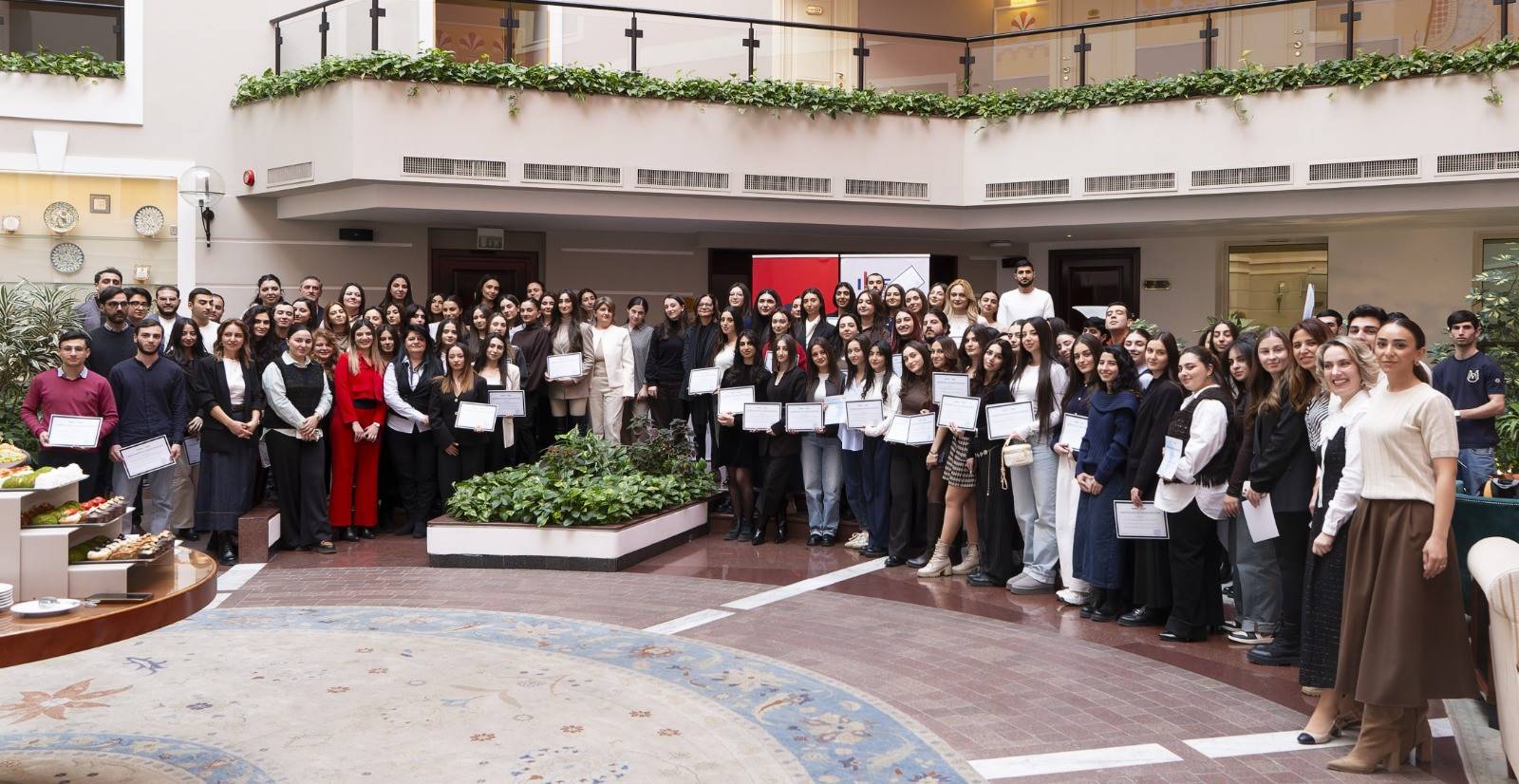 Team and the French University in Armenia Help 120 Students Gain Real-World Experience