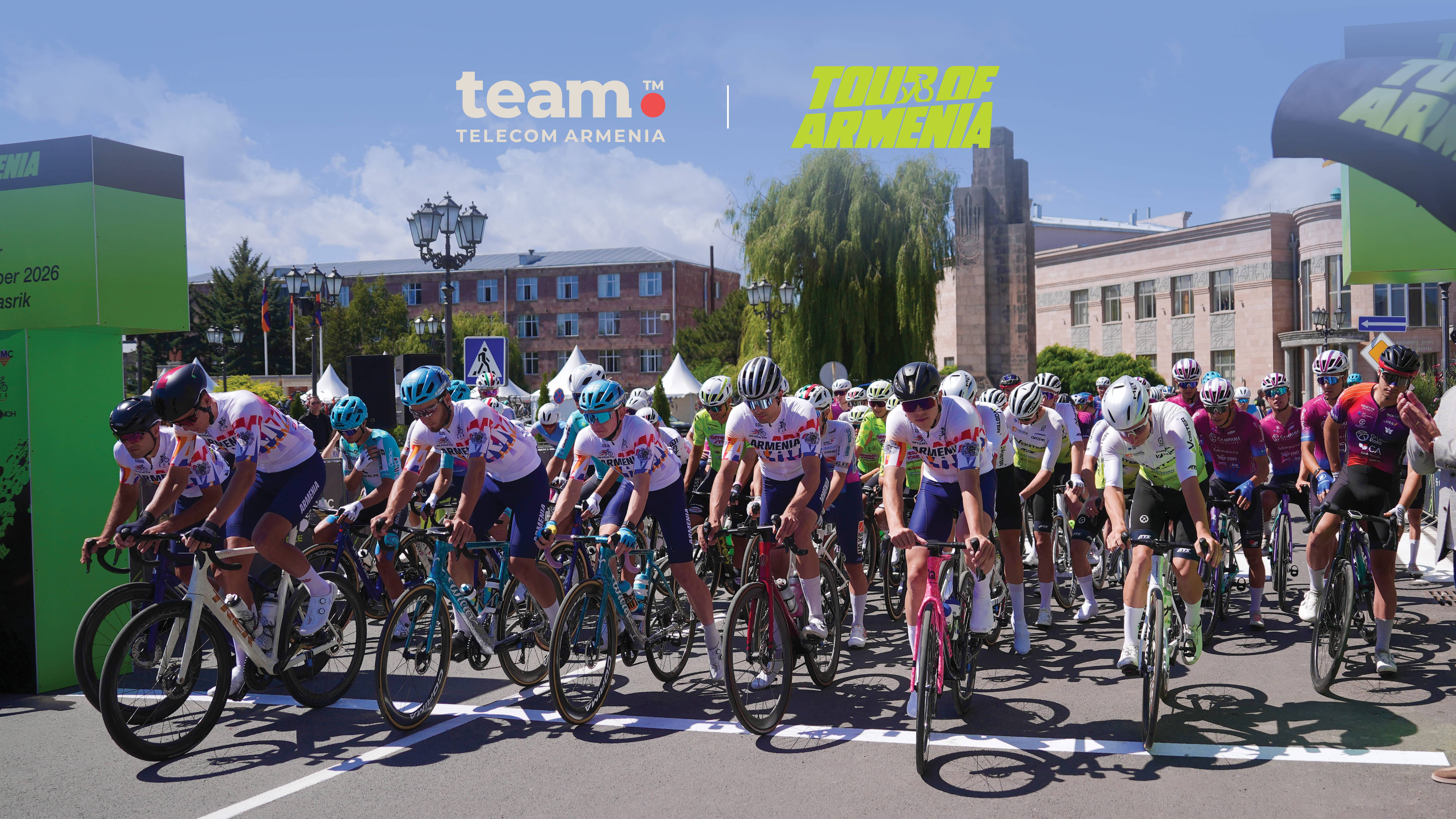Team-ը՝ Tour of Armenia միջազգային հեծանվավազքի տեխնոլոգիական գործընկեր