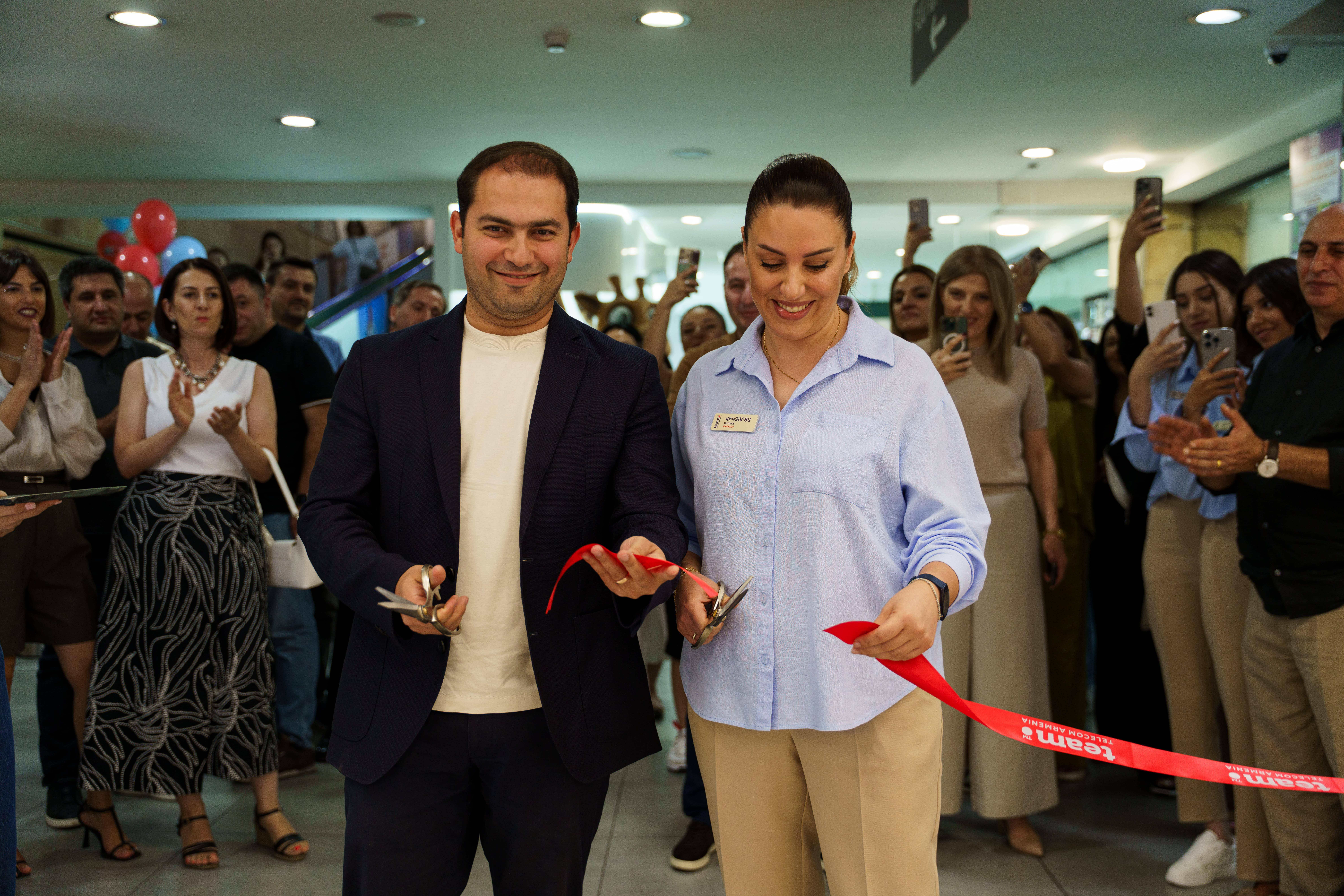 Team-ի վաճառքի և սպասարկման նոր կենտրոն է բացվել Մեգամոլում