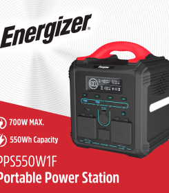 Շարժական էլեկտրակայան Energizer PPS PPS550W1F 551.25Wh Peak 1400W