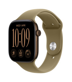 Apple Watch Series 12 GPS 42mm Case with Olive Sport Band - M/L